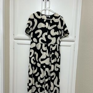 Asos short sleeve tea jumpsuit